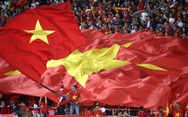 Lá cờ Tổ quốc 3.000m2 cổ vũ tuyển Việt Nam ở trận gặp Trung Quốc