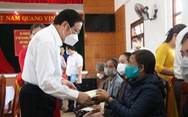 Trưởng Ban Nội chính Trung ương thăm và tặng quà Tết ở Quảng Nam