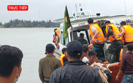 Video: Hiện trường vụ lật ca nô ở biển Cửa Đại sáng 27-2, huy động thêm trực thăng tìm kiếm