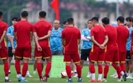 Ông Park "chỉnh đốn" các cầu thủ U23 Việt Nam