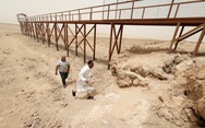 Biến đổi khí hậu khiến hồ rộng 5km vuông ở Iraq thành cái ao nhỏ