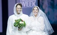 Nam Em, Nhâm Phương Nam tái hiện đám cưới mùa dịch trên sàn diễn thời trang