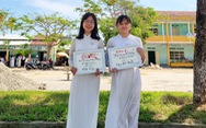 Nữ sinh đạt điểm 10 môn văn duy nhất Quảng Nam với bài thi 9 trang giấy