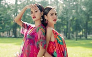 Top 5 Hoa hậu Hoàn vũ Hương Ly, Lê Hoàng Phương trong thiết kế biến tấu từ khăn