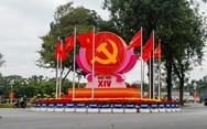 Hà Nội rực rỡ cờ hoa chào mừng Đại hội lần thứ XIV của Đảng