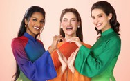 Áo dài Việt Nam theo chân hoa hậu Miss Charm ra thế giới