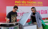 'Phở yêu thương' phục vụ 10.000 tô phở ngày 7 và 8-3 tại xã Bàu Bàng
