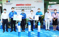Mở rộng thêm 4 trạm phân phối bình oxy hỗ trợ người dân chống dịch