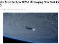 Siêu bão Irma sẽ phá huỷ New York là tin giả