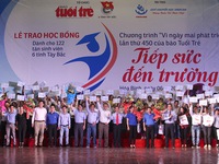 Tiếp sức để các em vượt khó "bắt" tương lai