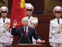 Tân Chủ tịch nước Nguyễn Phú Trọng: 