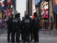 Cảnh sát New York dùng drone đảm bảo an ninh cho năm mới