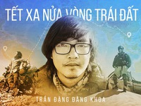 Tết xa nửa vòng Trái đất