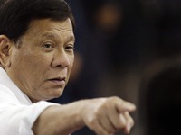 Ông Duterte: Nếu muốn, Trung Quốc hãy biến Philippines thành một tỉnh
