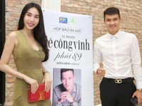 Công Vinh - Thủy Tiên dành toàn bộ tiền bán tự truyện để làm từ thiện