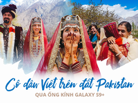 Cô dâu Việt trên đất Pakistan qua ống kính Galaxy S9+