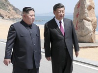 Trung Quốc xác nhận ông Tập tiếp Kim Jong Un ở Đại Liên
