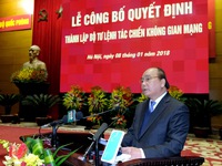 Việt Nam thành lập Bộ tư lệnh Tác chiến không gian mạng