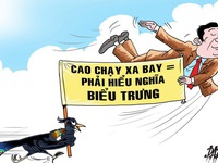 Cao chạy xa bay: cao mà chạy, xa mà lại bay?