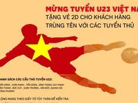 Trà sữa, rạp chiếu phim giảm giá mừng U-23 VN chiến thắng