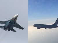 Nga thông báo điều Su-27 chặn máy bay tuần thám Mỹ
