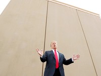 "So găng" bức tường Mexico