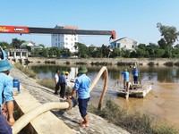 Nhà máy nước nghi xả bùn thải ra hồ điều hòa lớn nhất TP Vinh