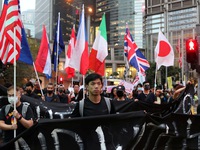 Người Hong Kong biểu tình kêu gọi quốc tế gây sức ép lên Trung Quốc