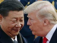 Ông Trump khoe gọi ông Tập là "Hoàng đế" khi thăm Trung Quốc