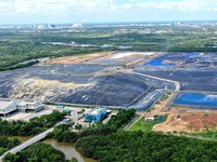Kiểm tra mùi hôi tại khu xử lý chất thải rắn, nghĩa trang Đa Phước