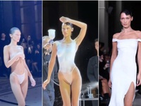Bella Hadid để ngực trần, 1 phút sau đã được 