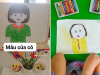 Hình ảnh mẹ qua đôi mắt của các bé mầm non