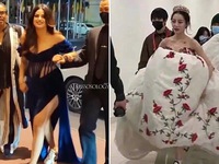 Hoa hậu Hoàn vũ Harnaaz Sandhu và loạt mỹ nhân đi sneaker lên thảm đỏ, có sao không?