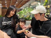 Trương Mỹ Nhân, Phí Ngọc Hưng lần đầu đưa con gái đi chơi game show