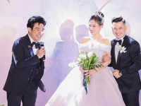 Quang Hà hào hứng làm phù rể trong đám cưới bạn thân