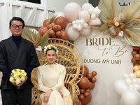 Hoa hậu Dương Mỹ Linh tổ chức tiệc đặc biệt trước ngày cưới, Trương Minh Cường giả làm chú rể