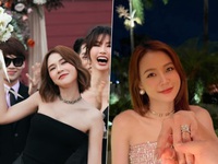 Vừa bắt hoa cưới của Diệu Nhi, Sam đã được cầu hôn thành công