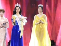 Á hậu Phương Anh xin lỗi về chiếc đầm 