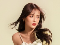 Trương Mỹ Nhân gặp khó khi đóng phim vì chân quá dài