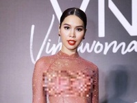 ‘Áo dài xuyên thấu’ bị phạt của Hà Anh: Cẩn thận với đèn flash!
