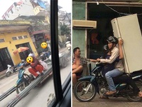 Chở hàng như làm xiếc của các bác tài Việt (P2)