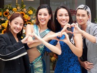 Hoa hậu Khánh Vân thử sức đào tạo hoa hậu