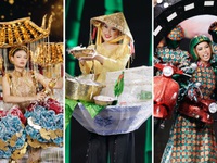 Miss Grand Vietnam 2022: Đêm diễn trang phục văn hóa dân tộc chưa đậm chất thời trang