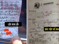 Nữ sinh tông ô tô bị chủ xe bắt làm bài tập về nhà, thay vì đền tiền