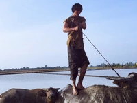 Tuấn Trần lội bùn, lội sông, làm quen với 