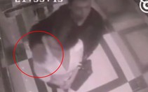 Thanh niên no đòn vì giở trò sàm sỡ người đẹp trong thang máy