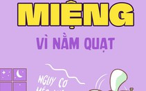 Mùa hè và nguy cơ méo miệng vì nằm quạt cả đêm
