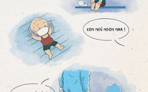 'Chiến binh mini' lũn cũn bước đi, cộng đồng mạng tan chảy