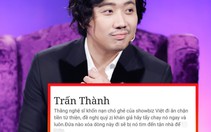 Trấn Thành bị chửi bới thô tục trên Wikipedia