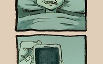 Nỗi sợ của tôi: Màn hình điện thoại lúc nửa đêm